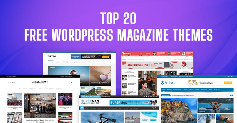 20 Best Free WordPress Magazine Themes 2024